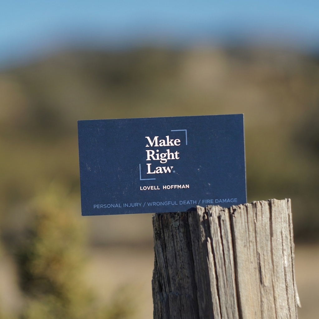 Make Right Law Business Card